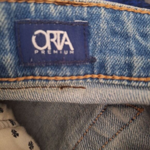 Lucky Brand Womens Flare Jeans Country Western Boho Distressed Slits Size 0 - Picture 7 of 13